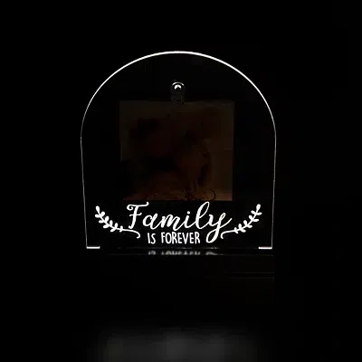 Kirkland's Led Family Is Forever Picture Frame In White