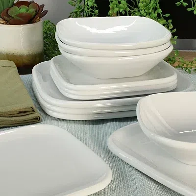 Kirkland's Dinnerware Set In White