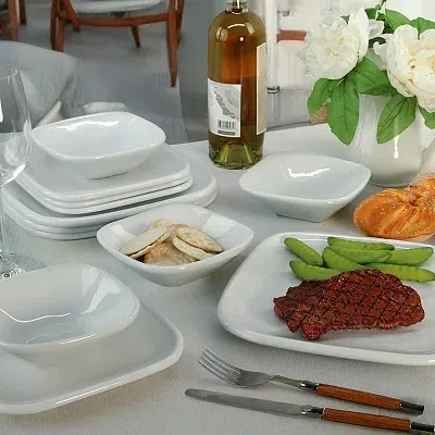 Kirkland's Dinnerware Set In White