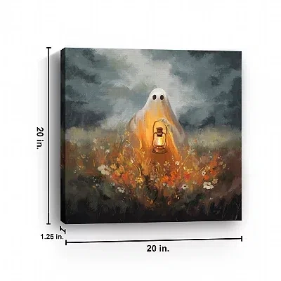 Kirkland's Boo In The Garden Canvas Art Print In Multi