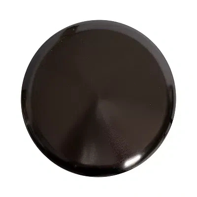 Kirkland's Morizet Pewter Round Cocktail Table In Black