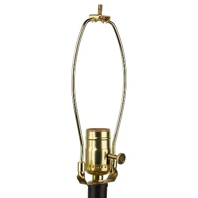 Kirkland's Dark Bronze Iron Tripod Floor Lamp In Multi