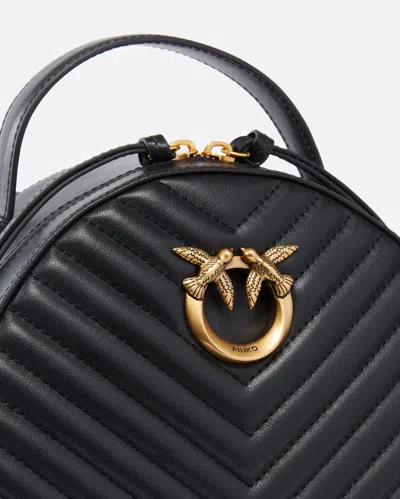 Pinko Sac À Dos Love Backpack In Black
