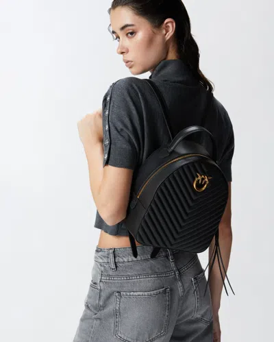 Pinko Sac À Dos Love Backpack In Black