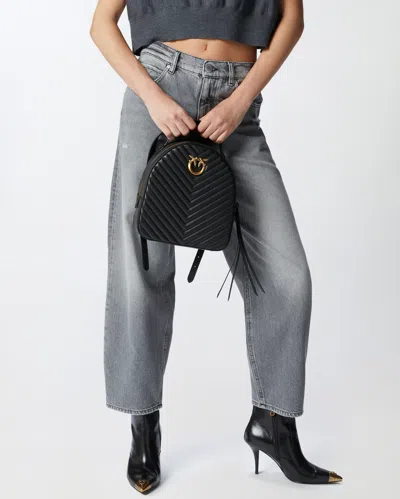 Pinko Sac À Dos Love Backpack In Black