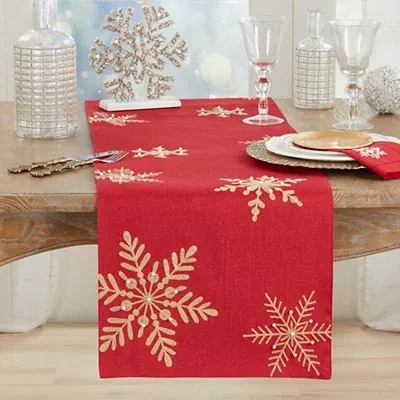 Kirkland's Snowflake Table Runner In Multi
