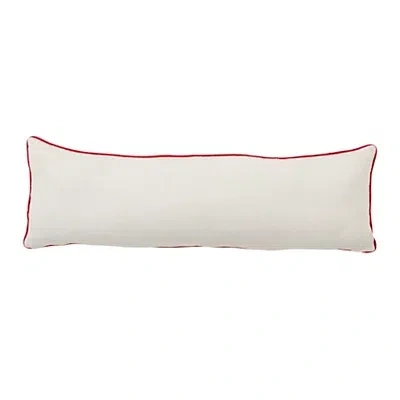 Kirkland's Ho Santa Face Lumbar Pillow Cover In Multi