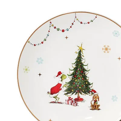 Kirkland's Merry Grinchmas Dinner Plates In Multi