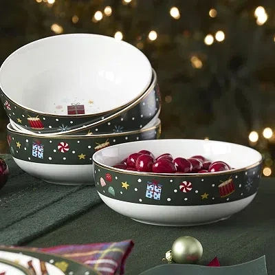 Kirkland's Lenox Nutcracker Ballet Bowls In Green