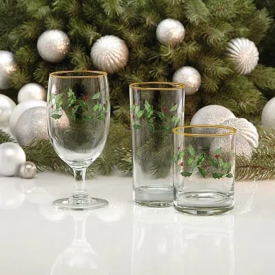 Kirkland's Highball Glass Set In Multi