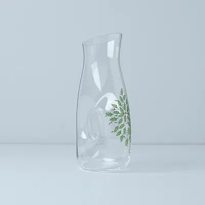 Kirkland's Lenox Holly Pierced Decanter In Transparent