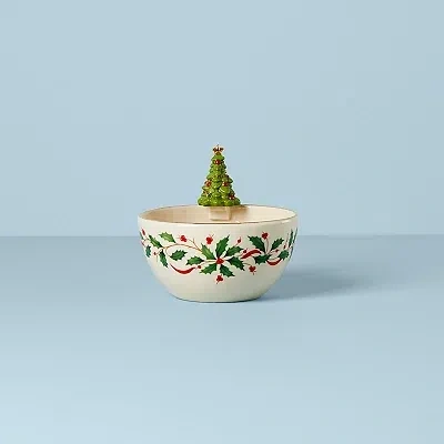 Kirkland's Lenox Figural Christmas Tree Serving Bowl In Multi