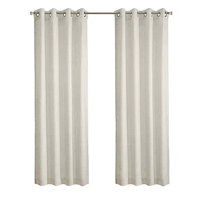 Kirkland's Samuelson Linen Grommet Curtain Panel In White