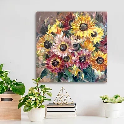 Kirkland's Floral Autumn Beauty Canvas Art Print In Multi