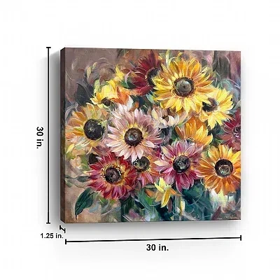 Kirkland's Floral Autumn Beauty Canvas Art Print In Multi