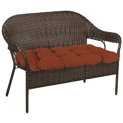 Kirkland's Outdoor Wicker Cushion Set In Brown
