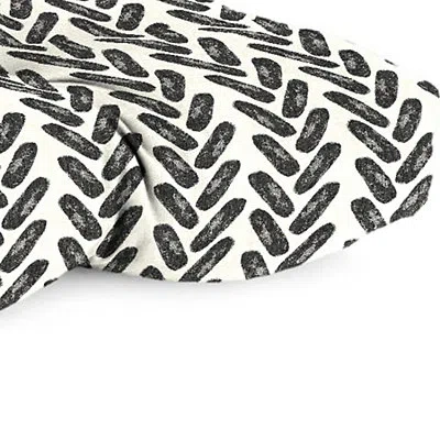 Kirkland's French Edge Outdoor Wicker Settee Cushion In Black