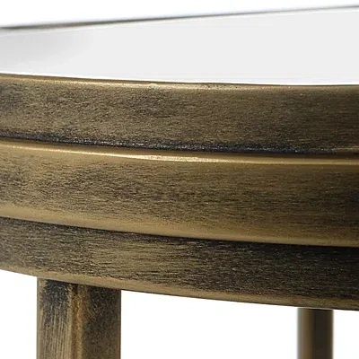 Kirkland's Nesting Side Table Set In Gold