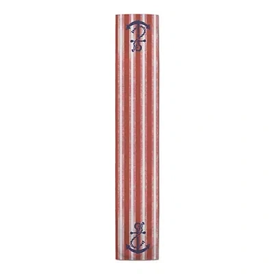 Kirkland's Stripes And Anchor Table Runner In Red