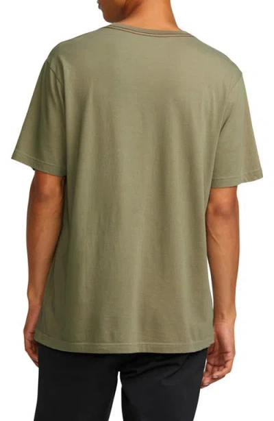 Rvca Box Fill Graphic T-shirt In Green