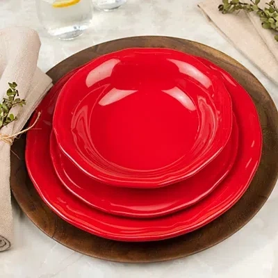 Kirkland's Dinnerware Set In Red