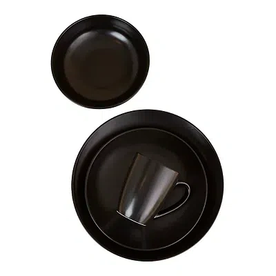 Kirkland's Dinnerware Set In Black