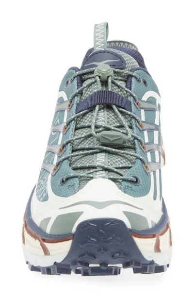 Hoka Mafate Three2 Wordmark Sneaker In Blue