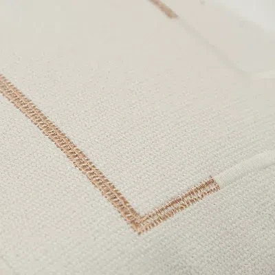 Kirkland's Geometric Woven Lines Throw Pillow In Neutral