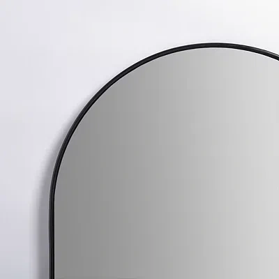 Kirkland's Nouveau Linear Arch Mirror In Black