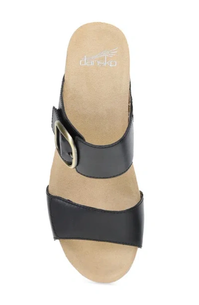 Dansko Shannon Platform Wedge Slide Sandal In Multi