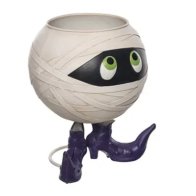 Kirkland's Mummy Halloween Candy Bowl In Multi