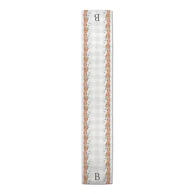 Kirkland's Personalized Plaid Monogram Table Runner In Multi