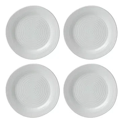 Kirkland's Stoneware Dinnerware Set In White