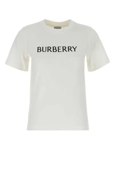 Burberry Logo-print Cotton T-shirt In Multi