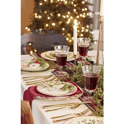 Kirkland's Dinnerware Set In Brown