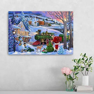 Kirkland's Winter Wonderland Canvas Art Print In Multi