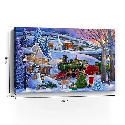 Kirkland's Winter Wonderland Canvas Art Print In Multi