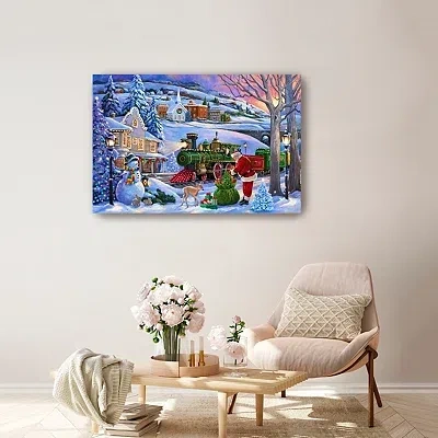 Kirkland's Winter Wonderland Canvas Art Print In Multi