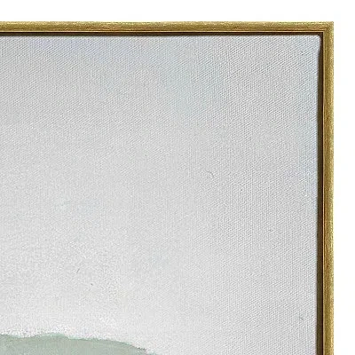 Kirkland's Layers Framed Canvas Art Print In Multi