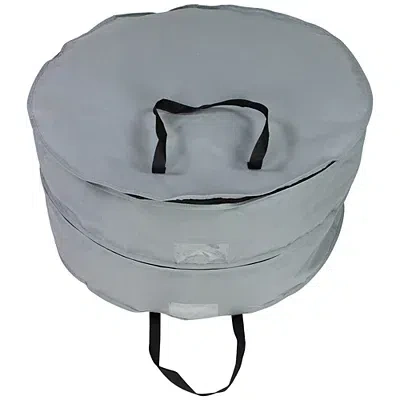 Kirkland's Double Wreath Storage Bag In Gray