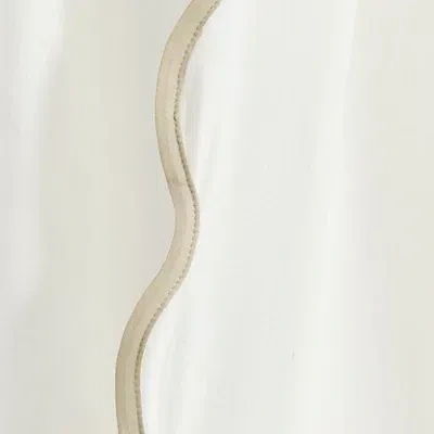 Kirkland's Scalloped Curtain Panel Set In Multi