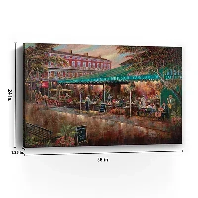 Kirkland's Café Du Monde Canvas Art Print In Multi