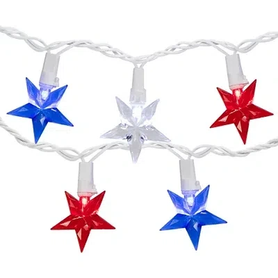Kirkland's Patriotic Star String Lights In White