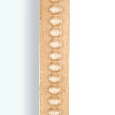 Kirkland's Beaded Scroll Frame Wall Mirror In Gold