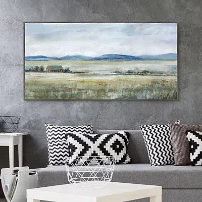 Kirkland's Patterson's Farm Framed Canvas Art Print In Multi