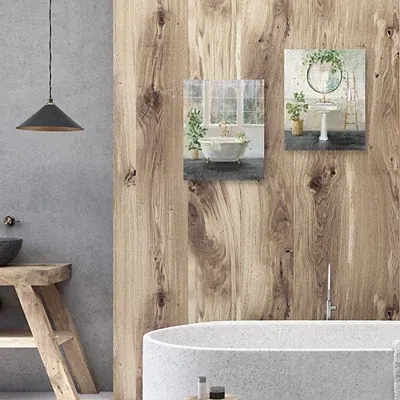 Kirkland's Simple Pleasures Bath Canvas Art Prints In Multi