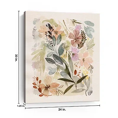 Kirkland's Potpourri Watercolor I Canvas Art Print In Multi
