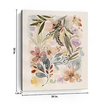 Kirkland's Potpourri Watercolor Ii Canvas Art Print In Multi