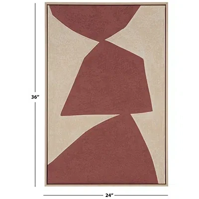 Kirkland's Rock Framed Canvas Art Print In Multi