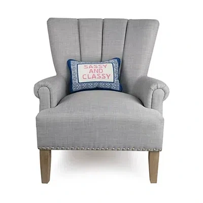 Kirkland's Sassy And Classy Needlepoint Throw Pillow In Multi